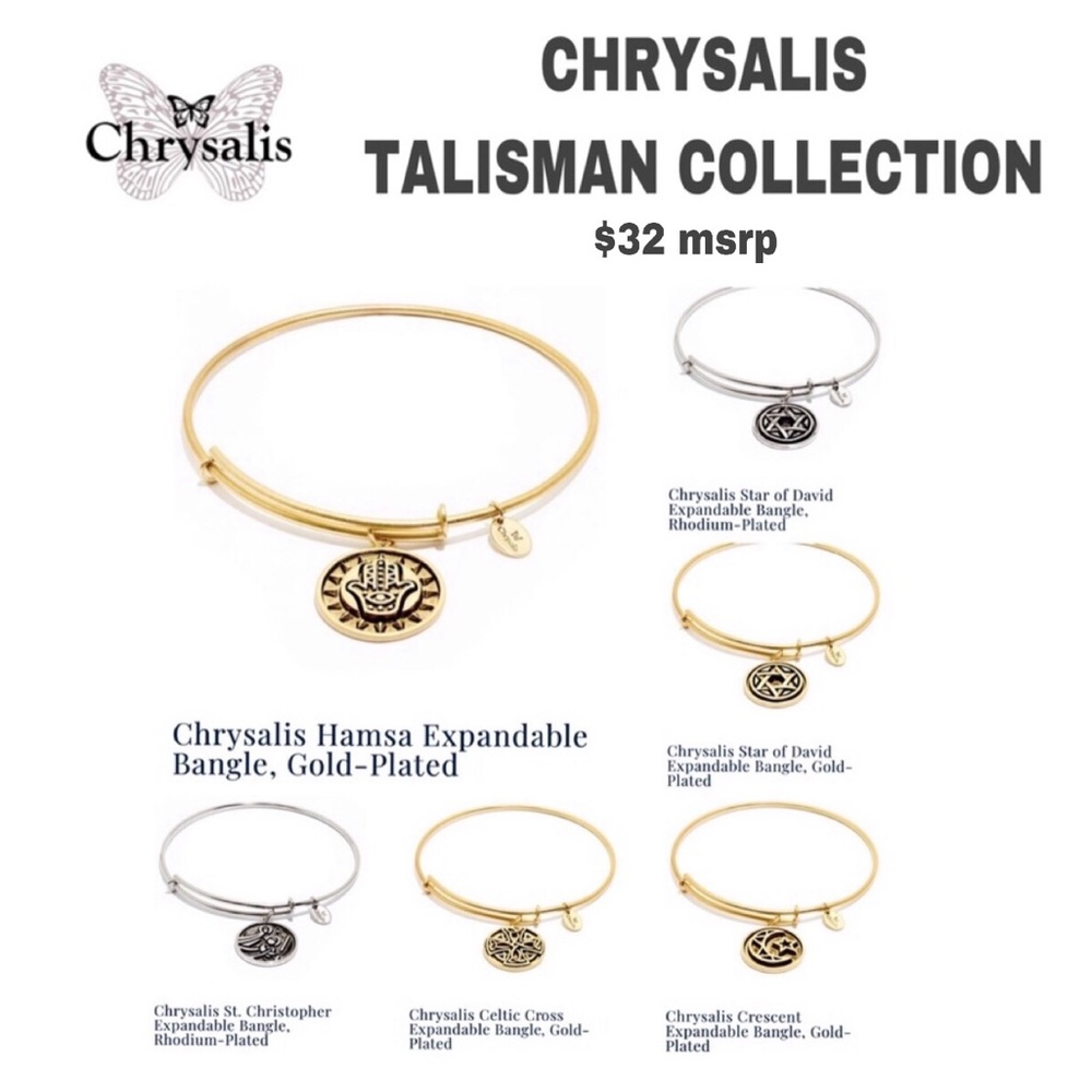CHRYSALIS TALISMAN BANGLES